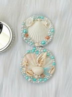 Mermaid Foldable Compact Mirror - 2.8 inches
