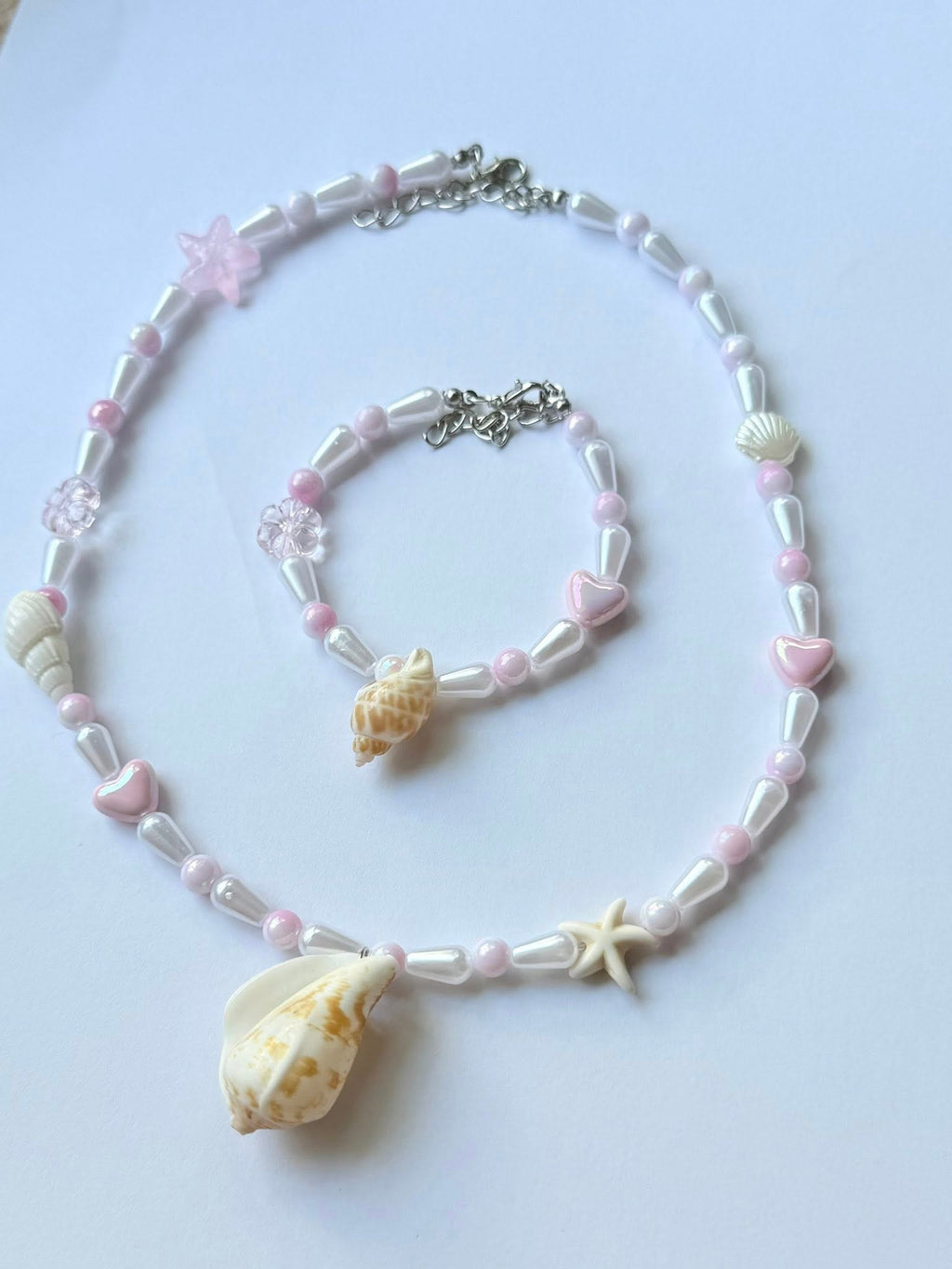 Ocean Beaded Dew Necklaces