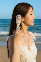 Bridal Seashell Comb
