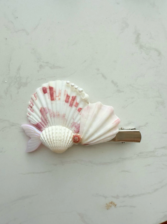 27 Seashell Hair Clips