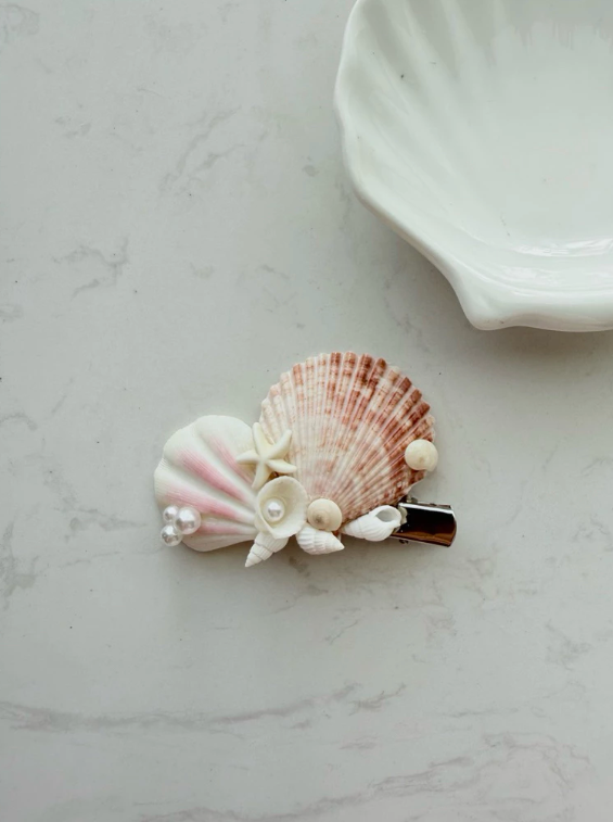 27 Seashell Hair Clips