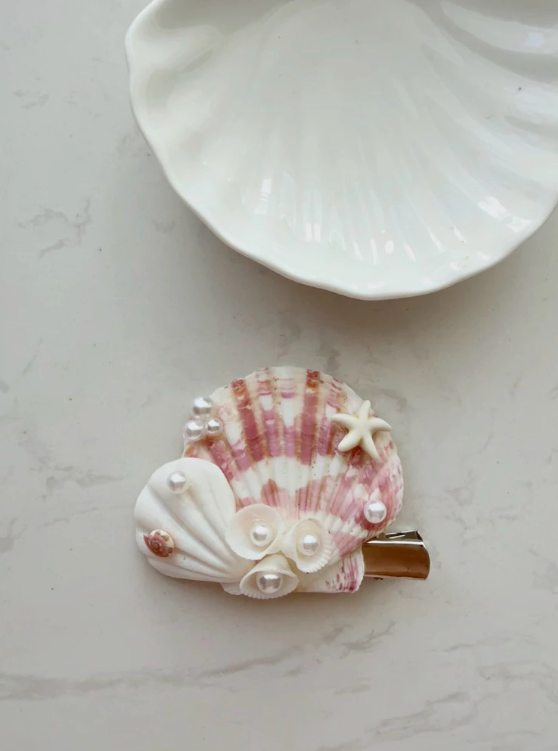 27 Seashell Hair Clips