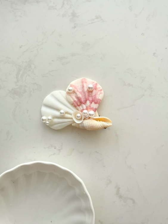 27 Seashell Hair Clips