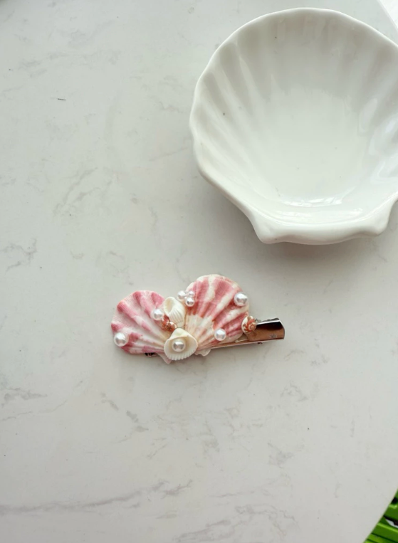 27 Seashell Hair Clips