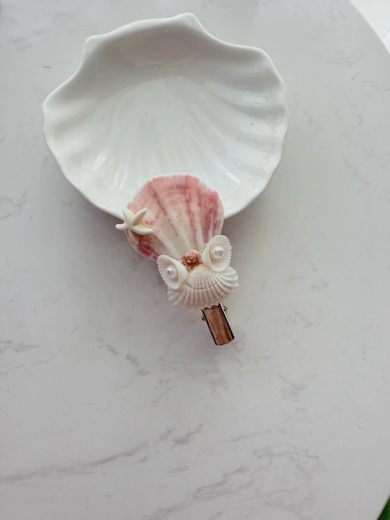27 Seashell Hair Clips