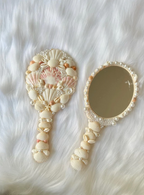 Mermaidcore Seashell Mirror - 10x6 inches