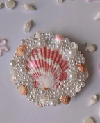 Seaside Pocket Compact Mirror