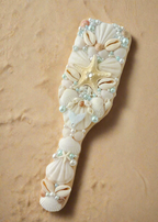 Bridal Seashell Comb - Square