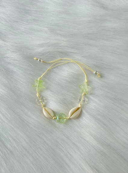 Mixed Seashell Charms Bracelet